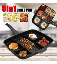 5 In 1 Magic Pan Innovative Cookware Non-stick Friyng Pan